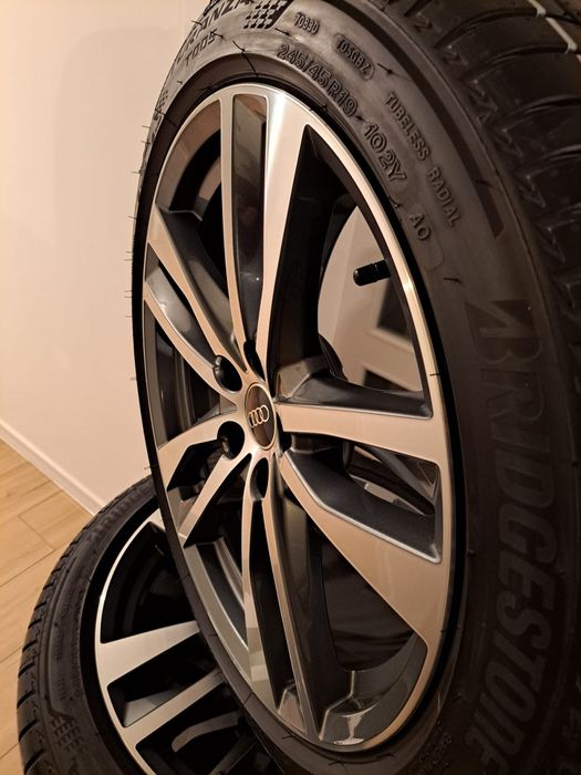 NOWE Felgi 19 Koła Audi A6 C8 C9 C7 4K0 ET40 8,5J 5x112 Bridgestone 2025r