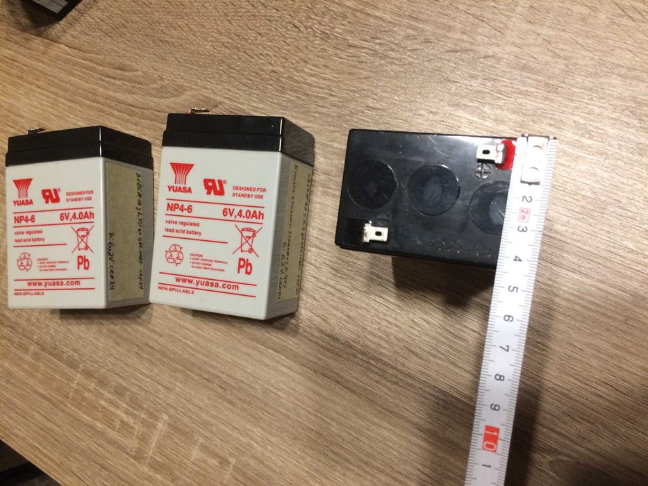 Якісний акумулятор AGM. свинцева батарея 6V 4.0Ah