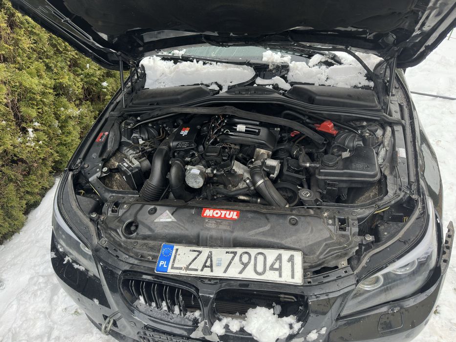 BMW E60 520d 2006r – MANUAL – M47N2 – SILNIK PALI – idealne na części