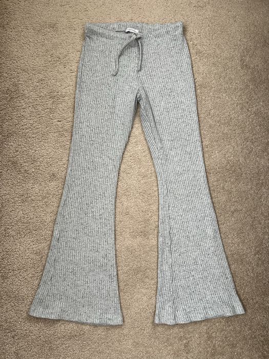 Штани кльош в рубчик