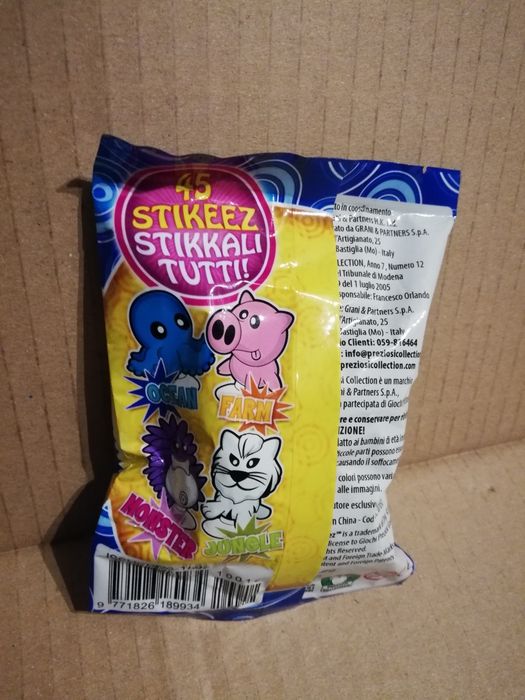 Stikeez figurki przyssawki nowe saszetki