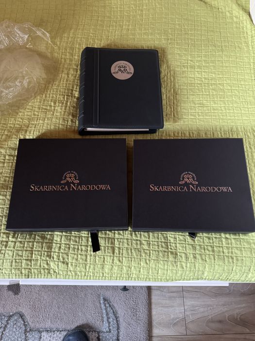 Dzieje Narodu Polskiego kolekcja platerowane dwukolorowym  zlotem