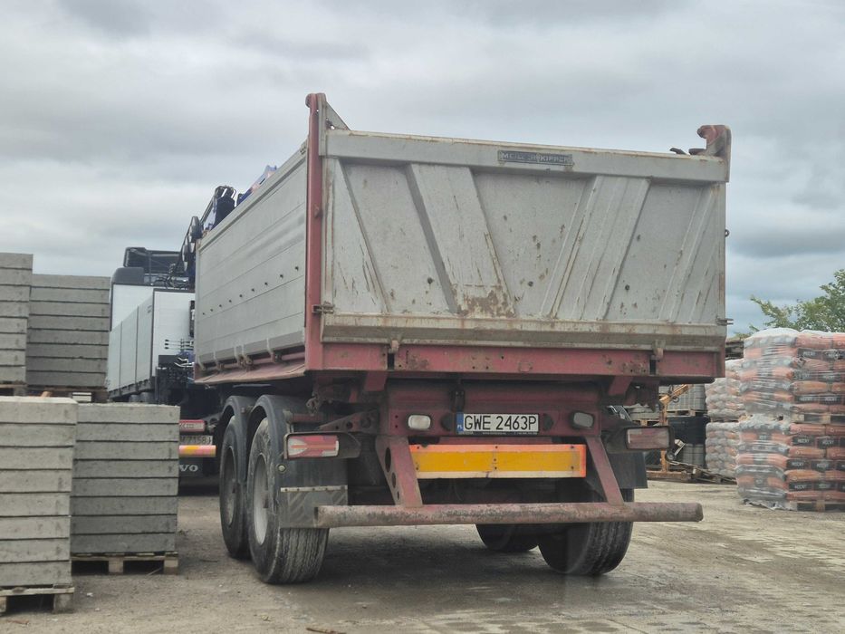 Meiller Kipper Przyczepa Tandem Wywrotka 3str 18ton