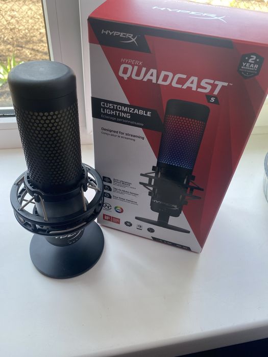 Микрофон HyperX QuadCast S
