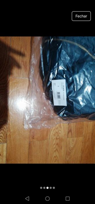 Casaco azul para todas as estações