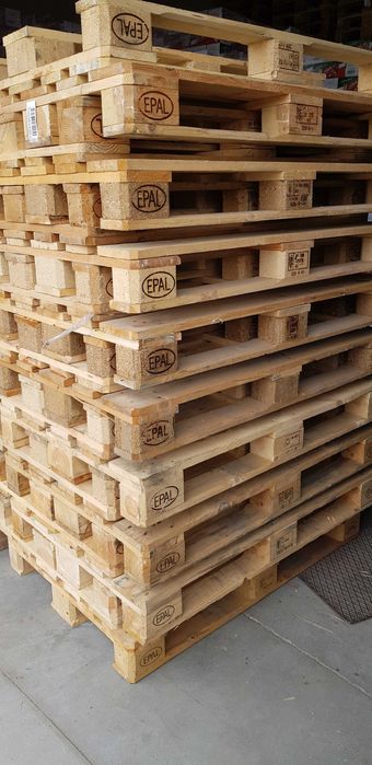 Palety euro epal białe