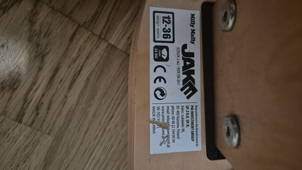Rowerek biegowy JAKE