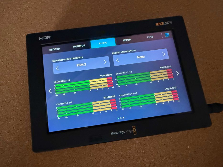 Blackmagic Video Assist 7" 12G HDR - Monitor/Gravador
