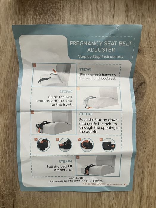 Pas samochodowy dla kobiet w ciąży
