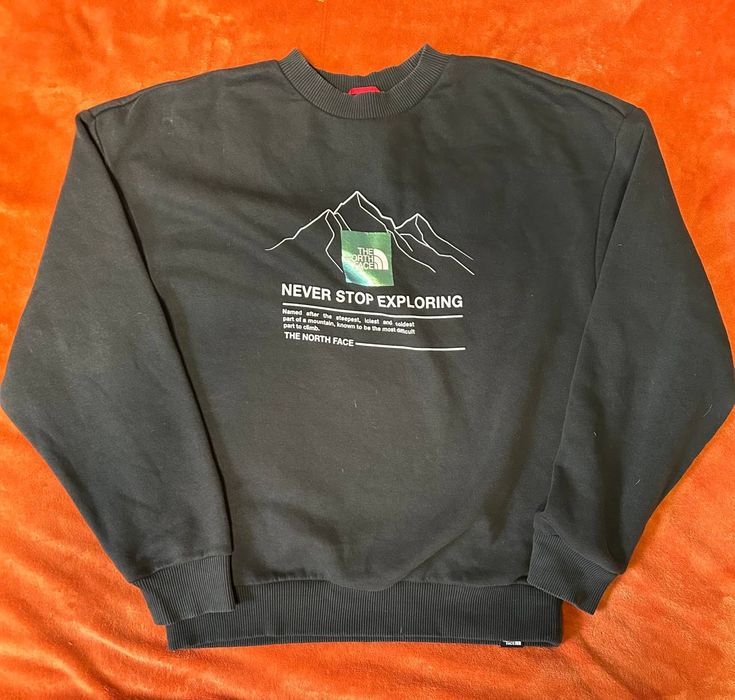 свитшот The North Face "Never Stop Exploring" (Размер M) Оригинал