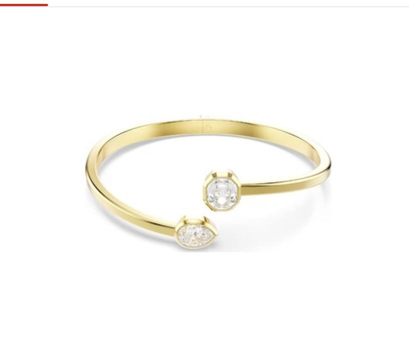 Позолочений браслет Swarovski