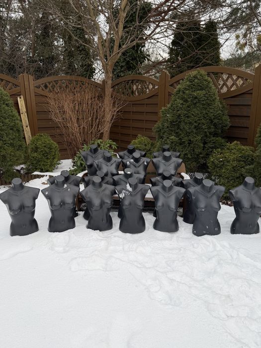 Meble sklepowe, manekiny, oswietlenie sklepu