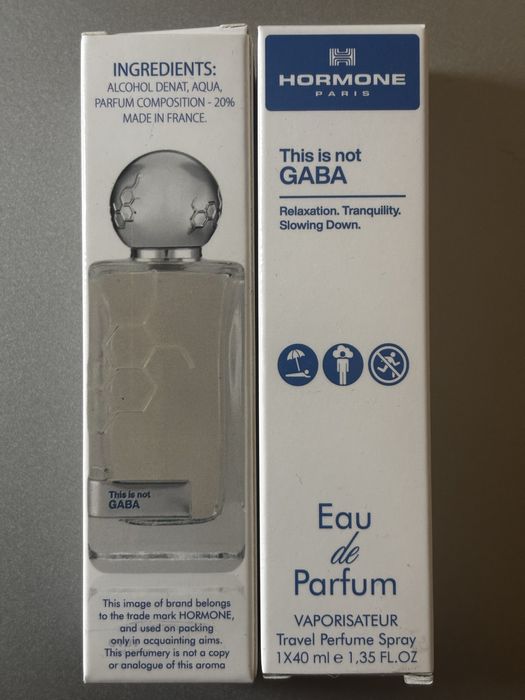 Hormone Paris "This is not GABA" — Аромат спокою та гармонії, 40 мл