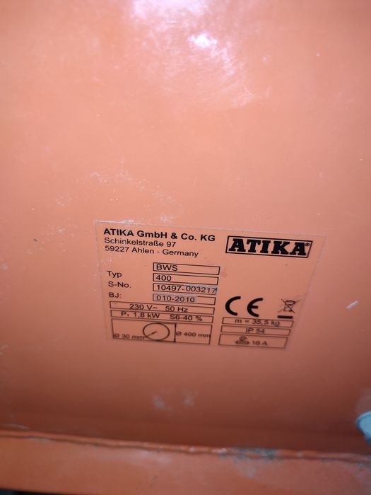 Piła tarczowa krjizega do drewna ATIKA bws 400