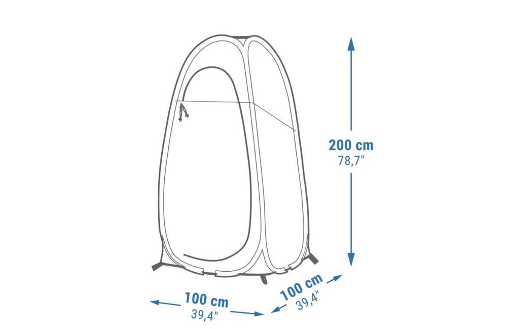 Cabine de Duche para Campismo