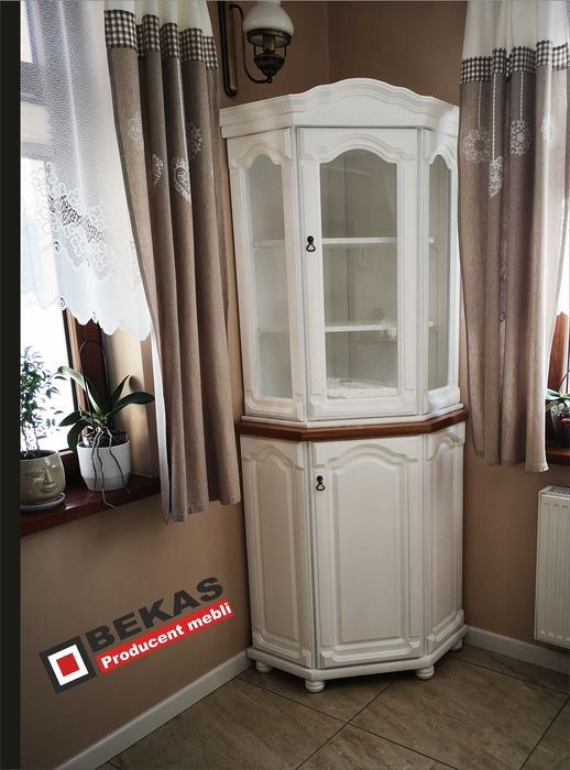 Stylowa Prowansalska Komoda 180 z Dębowym Blatem BEKAS Producent