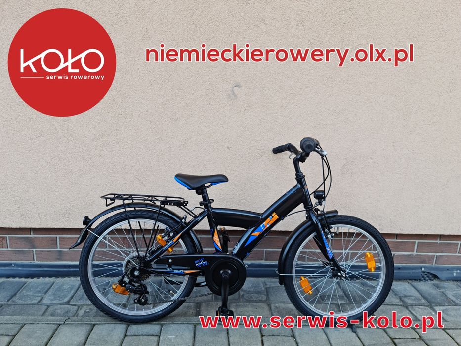 Rower dziecięcy BELLINI koła 20 ALUMINIUM shimano okazja rabat POLECAM