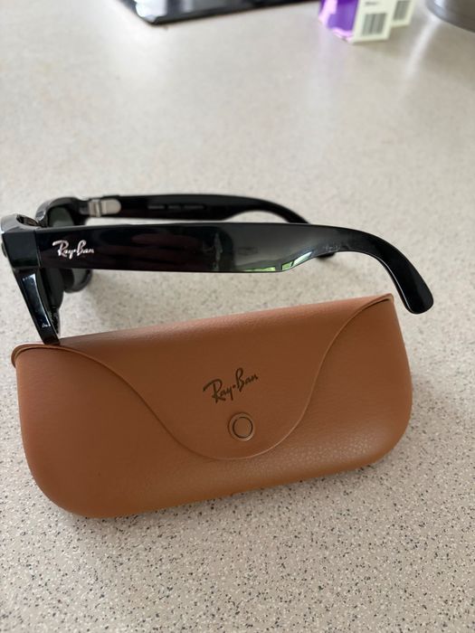 Okulary META Ray Ban Wayfarer czarne