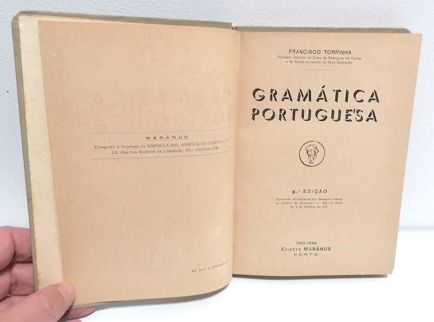 Gramática Portuguesa, de Francisco Torrinha (1943/44)