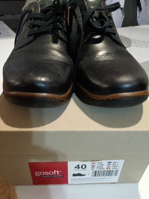 Buty damskie skórzane