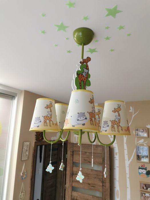 Lampa, żyrandol do pokoju dziecięcego