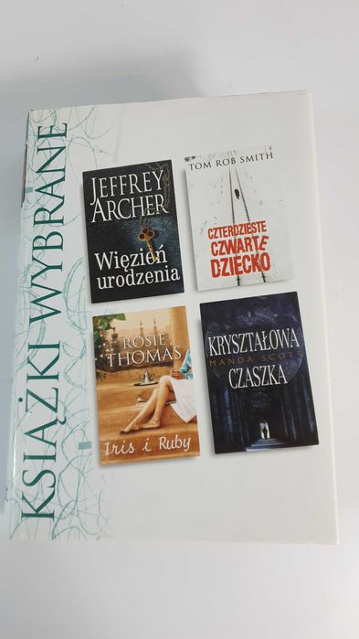 Książki wybrane: Więzień urodzenia/Czterdzieste czwarte dziecko/Iris