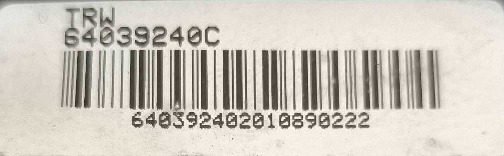 Airbag Banco Direito 64039240C - OPEL CORSA C