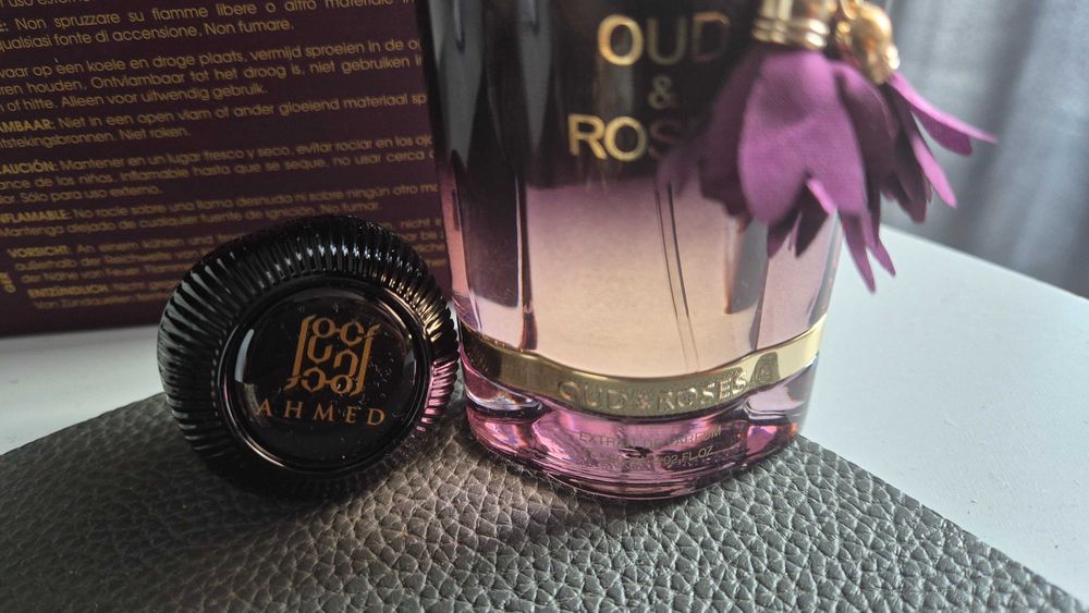 Perfumy Ahmed Al Maghribi - Oud & Roses. Ekstrakt perfum 60 ml UNISEX