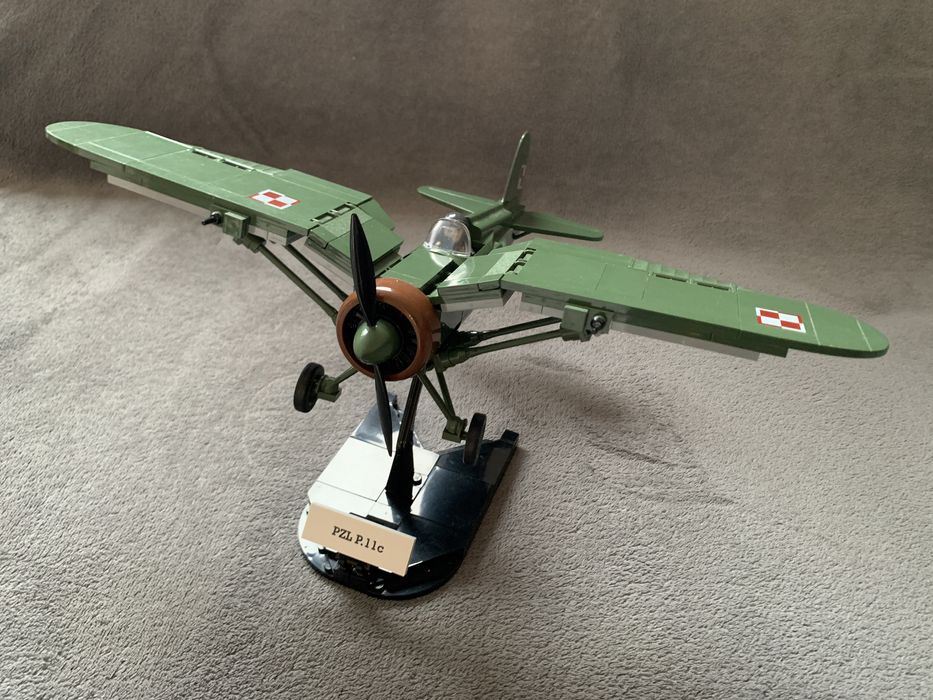 Klocki Cobi samolot PZL Cobi3