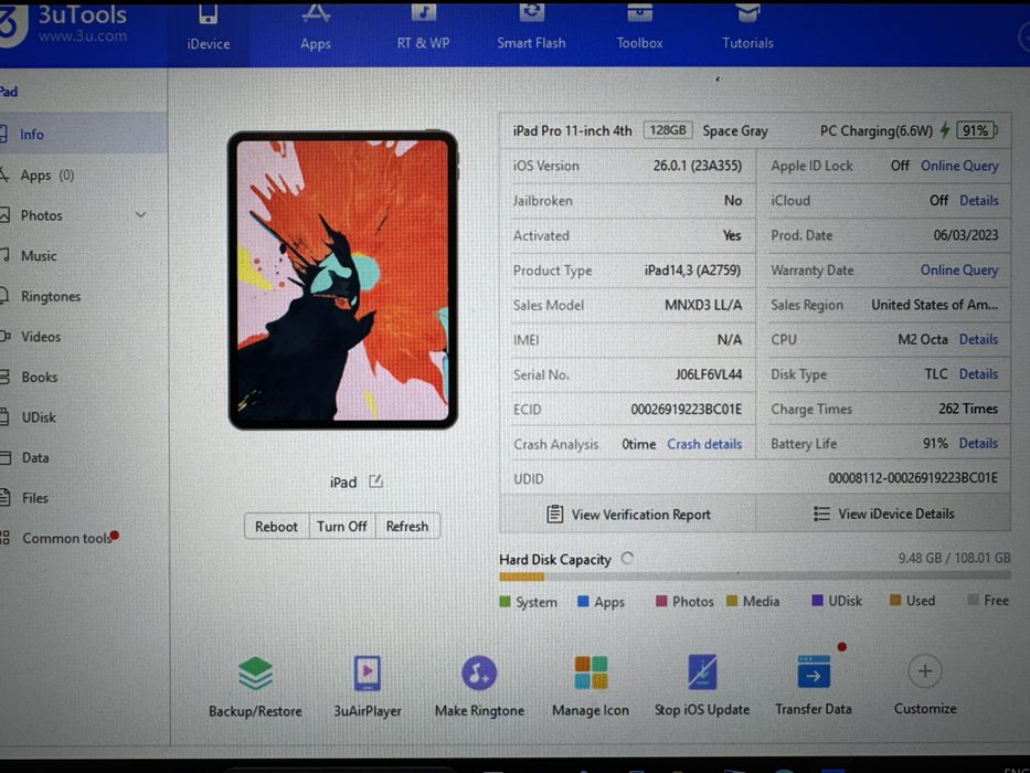 Ipad Pro 128Gb 11’ M2 - 2023 рік