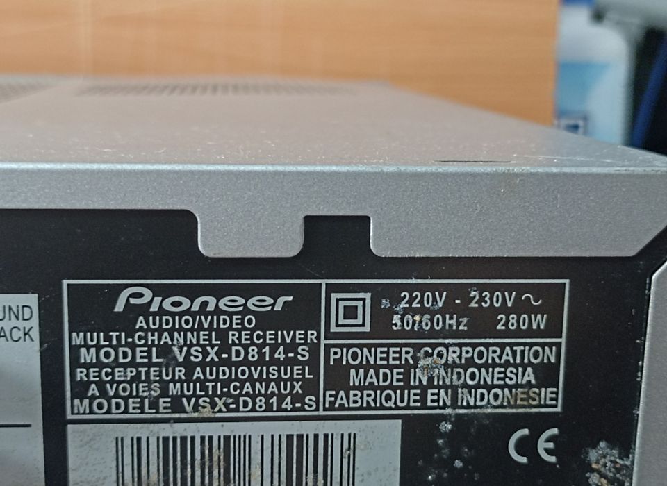 Amplificador Pioneer VSX-D814