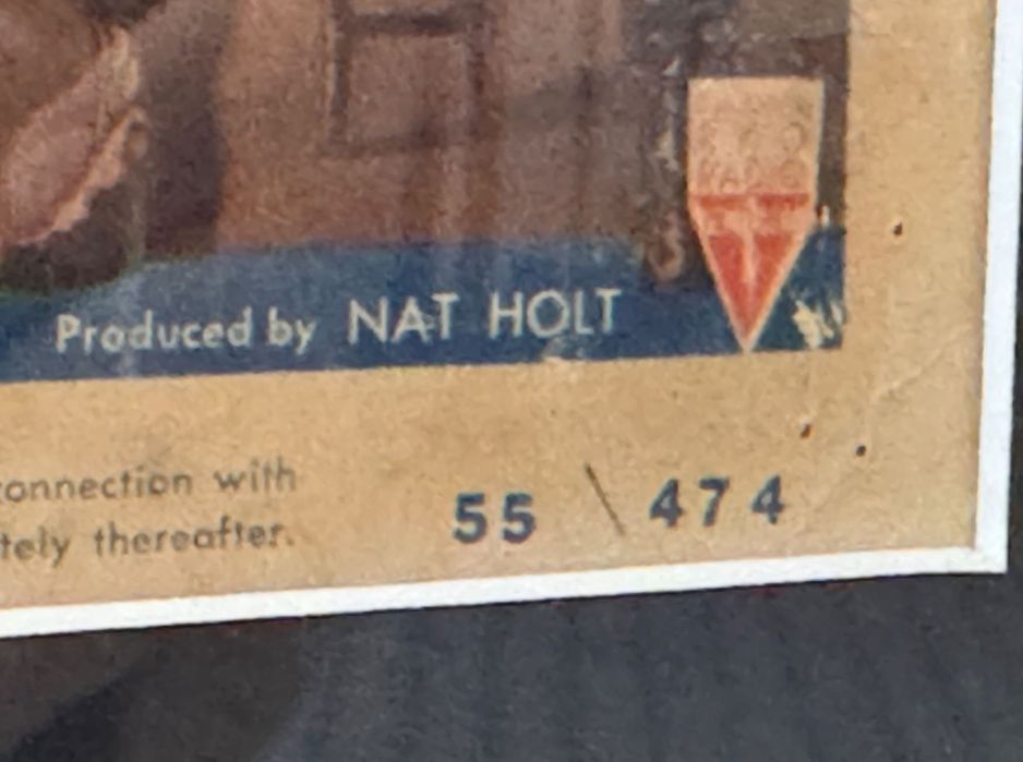 Kolekcjonerski plakat filmowy "Texas Lady" (1955)