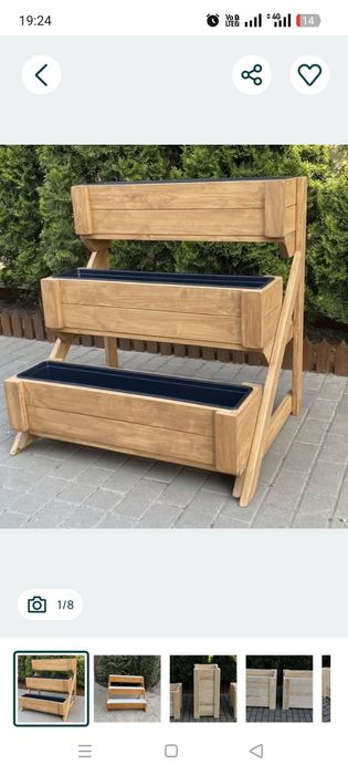 Donice ogrodowe piaskownice skrzynie