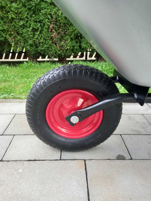 Taczka ogrodowa ocynkowana