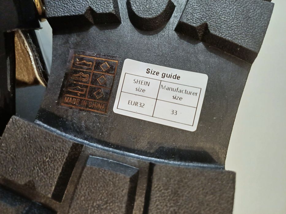 Mokasyny dziewczęce w brytyjskim stylu Princess Shein eur 32