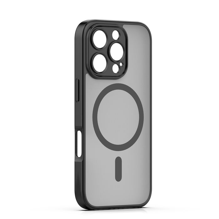 Nakładka Mag Matt do iPhone 16 Pro Max 6,9 czarna camera protection
