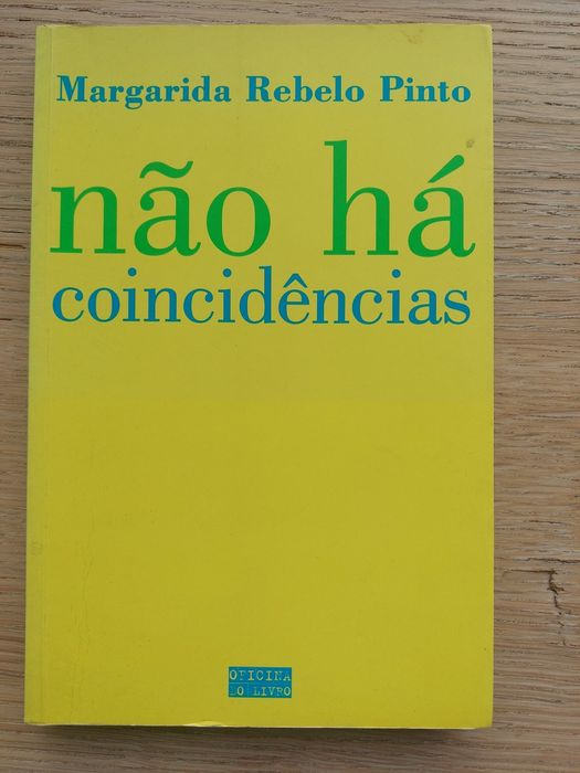 Livro Não há coincidências, de Margarida Rebelo Pinto
