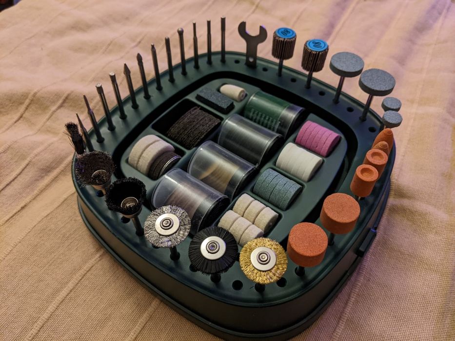 Набор из 276 насадок к граверу Parkside