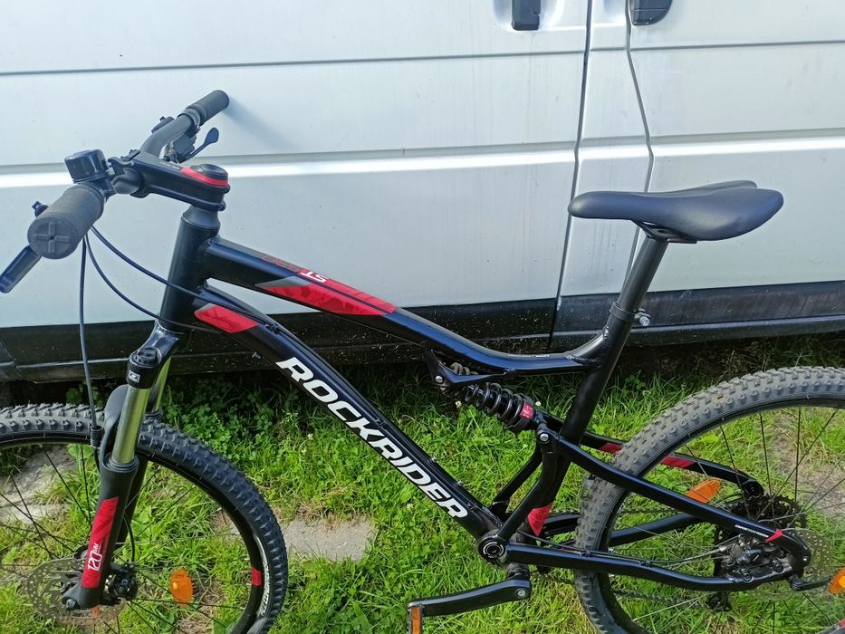 Rower górski ROCKRIDER  MTB ST 530 S 27.5" CZARNY
