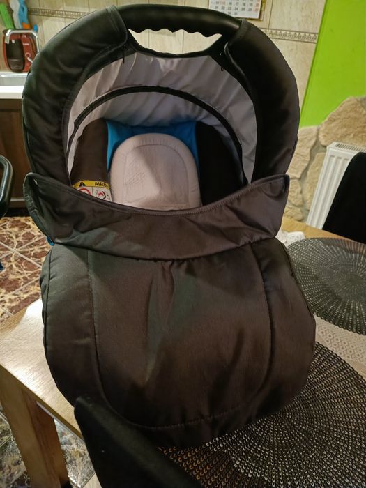 Wozek niemowlęcy 2w1 z dodatkami