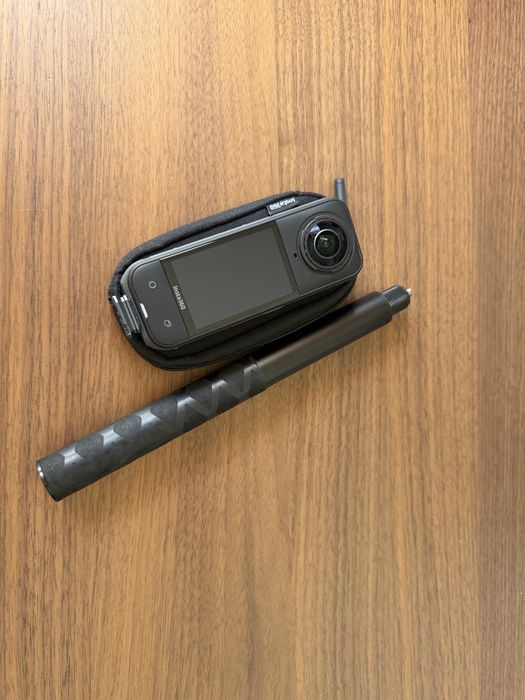 Insta360 x5 8k 360° - Como Nova + Caixa e Acessórios