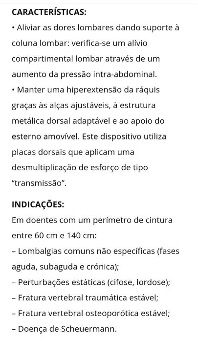 Colete Ortopédico
