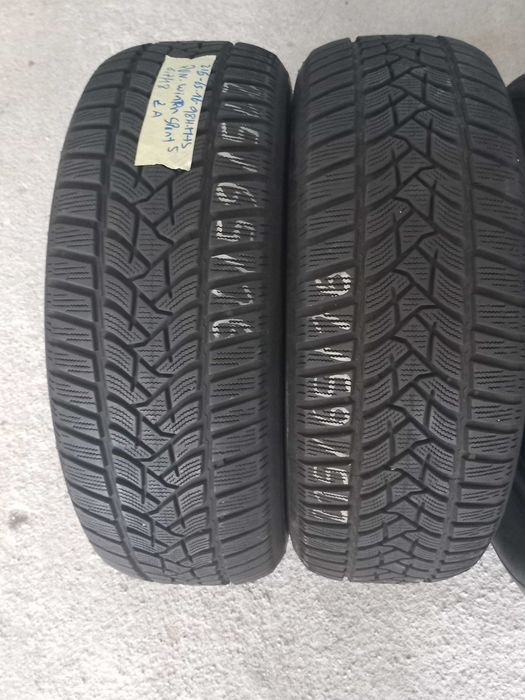 2 pneus 215/65R16 Dunlop seminovos