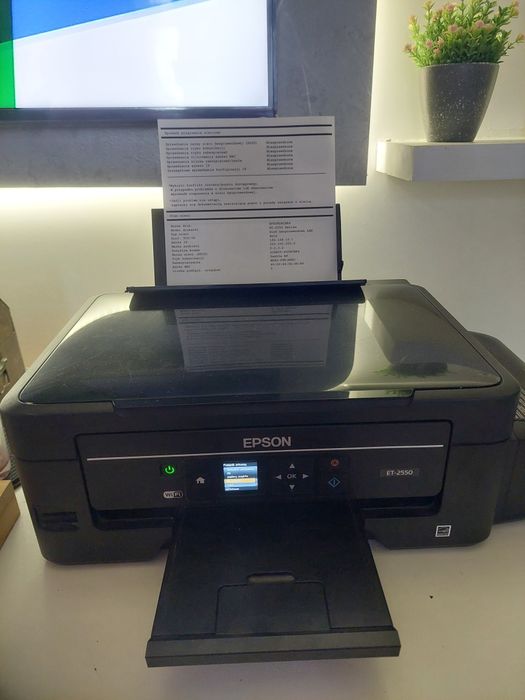 Urządzenie wielofunkcyjne Epson ET-2550 EcoTank
Urządzenia wielofunkcyjne atramentowe
Urządzenie wielofunkcyjne Epson ET-2550