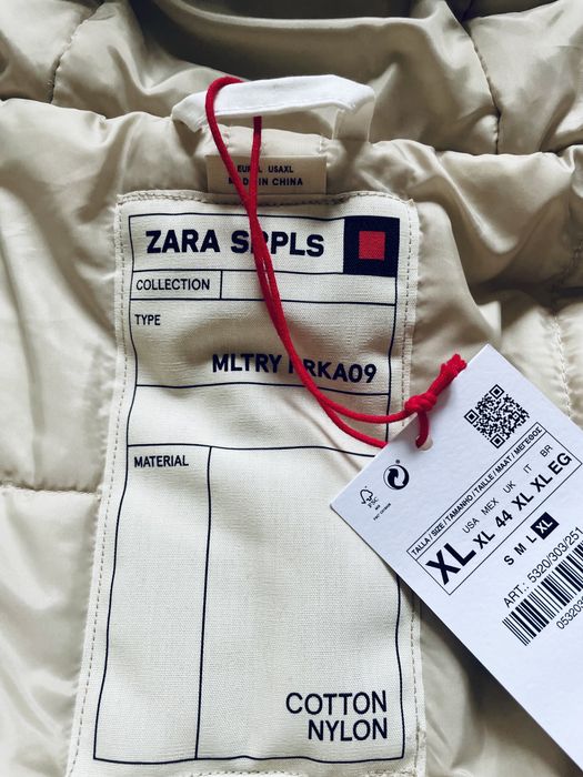 ZARA parka limitowana SPRLS oversize