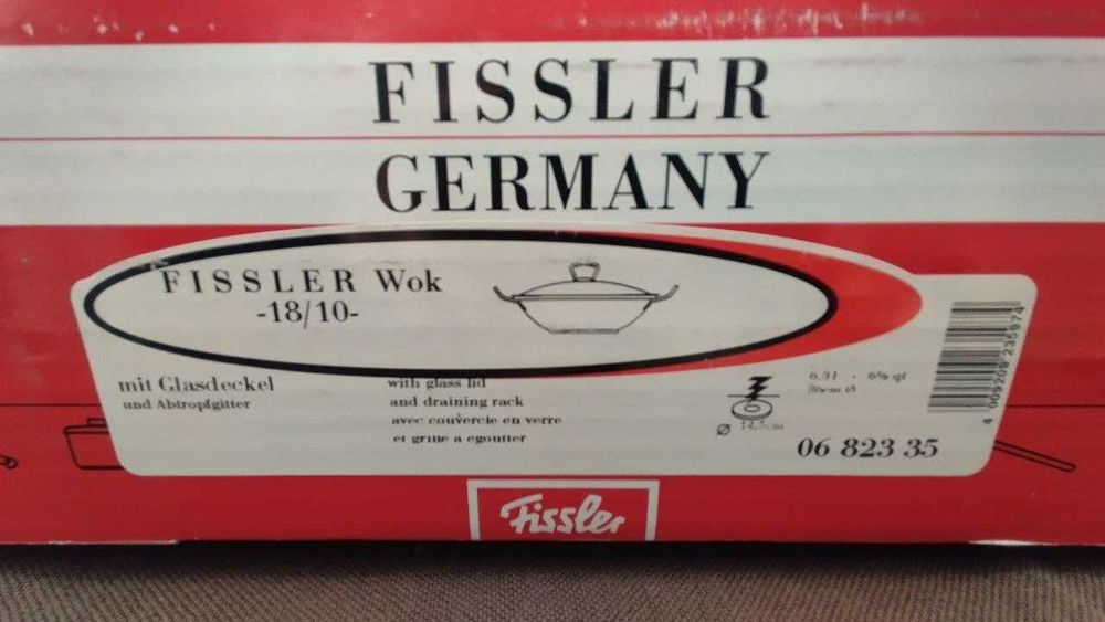 Wok Fissler Germany Original – Novo na Caixa
