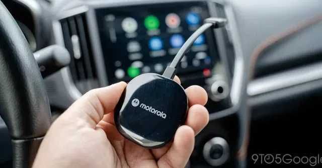 Adapter samochodowy Motorola MA1 do Android Auto USB Bluetooth WiFi
