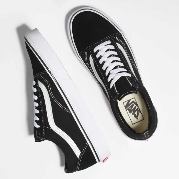 Vans Classic Old Skool Black\White | Майже всі розміри | Оригінал