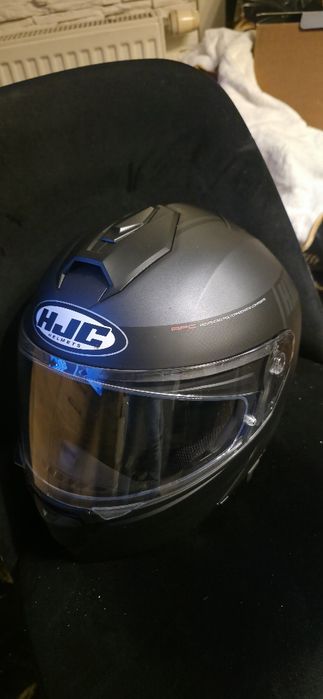 Kask HJC i90 szczękowy, rozm. [S 55-56], stan jak nowy, Pinlock