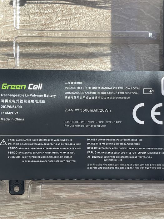 Bateria Green Cell L14L2P21